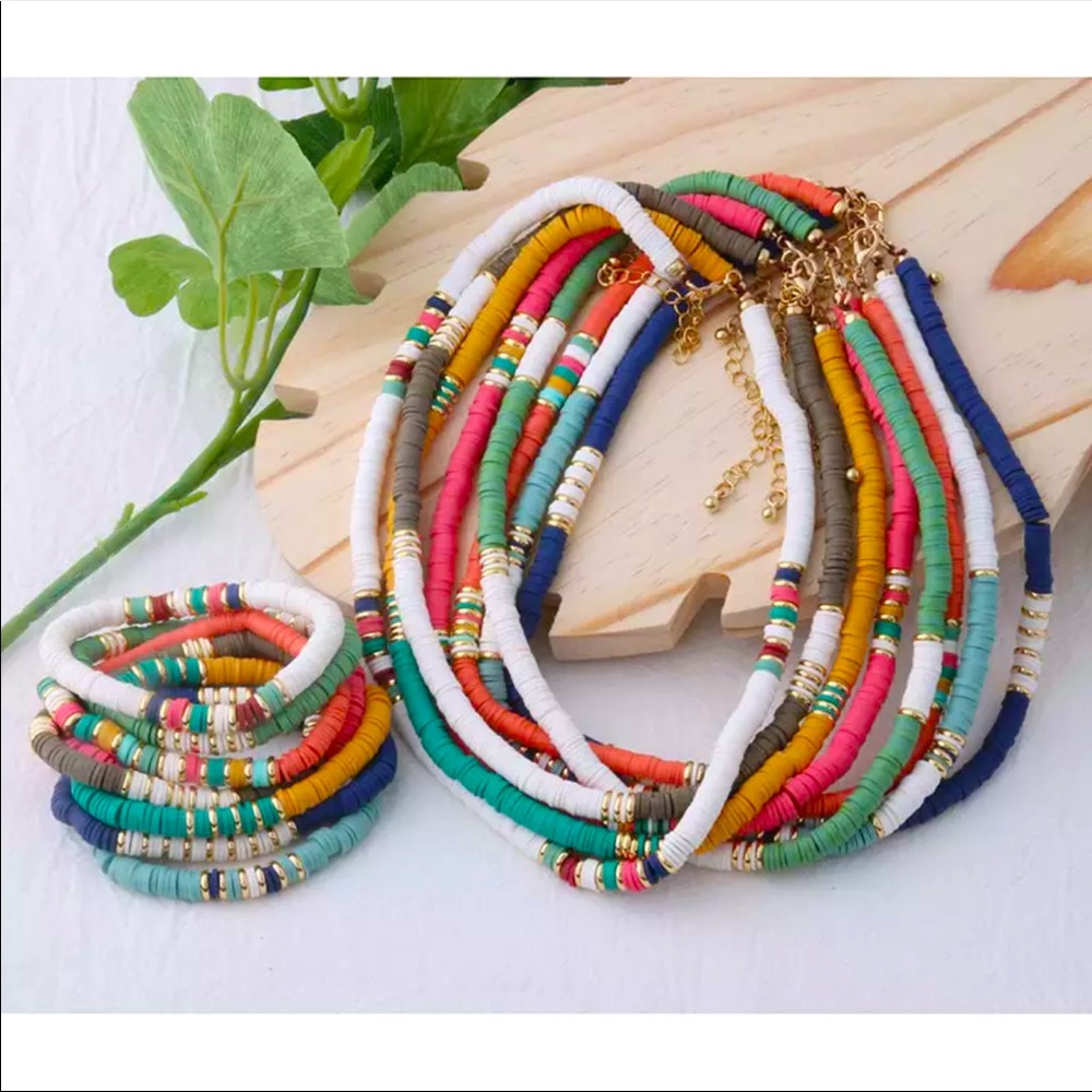 Necklace and bracelet set - Picture 3 of 8